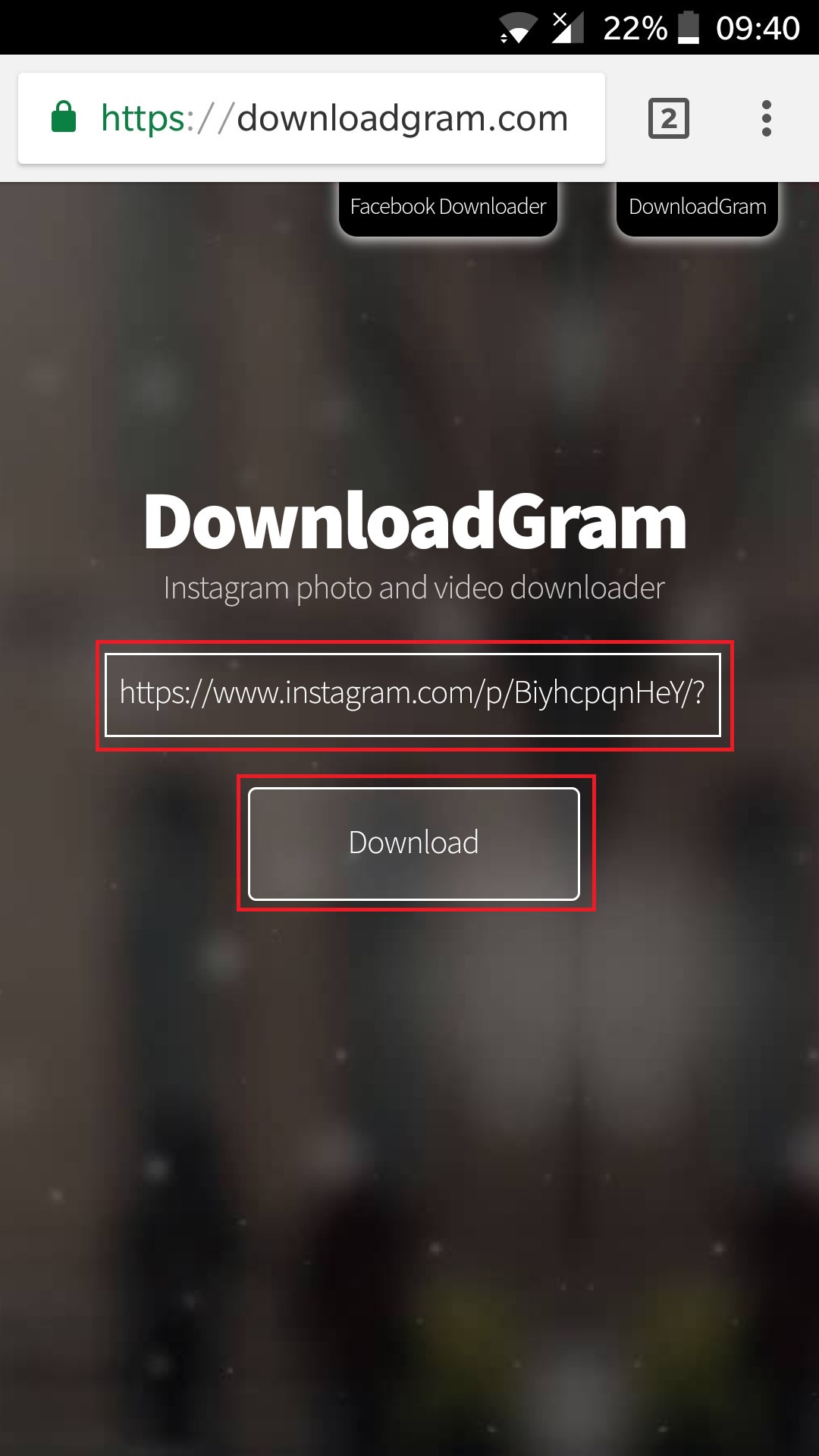 download program for android to hack instagram